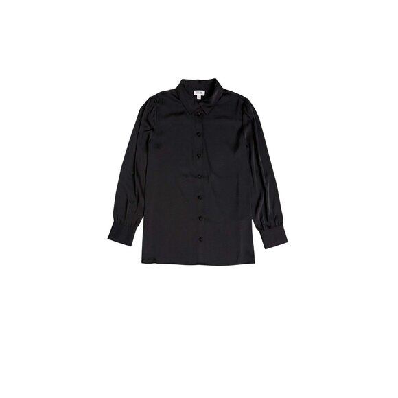 The Drop Womens Black Button-Down Shirt - Size S - Picture 2 of 6